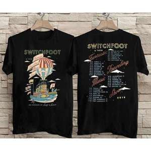 Switchfoot Fantastic Traveling Music Show Tour 2019 T Shirt 2 Sided